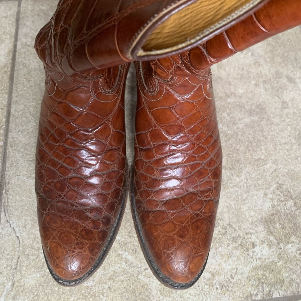 Justin alligator boots
